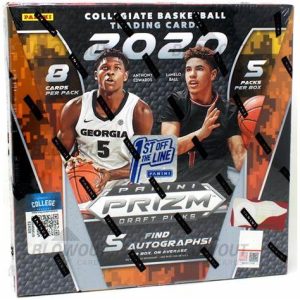 2020/21 Panini Prizm Collegiate Draft Picks Basketball 1st Off The Line Hobby Box