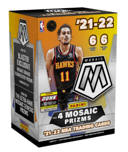 2021/22 Panini Mosaic Basketball Fanatics Blaster Box