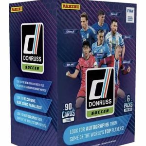 2024/25 Panini Donruss Soccer Blue Cubic Blaster 20 Box Case