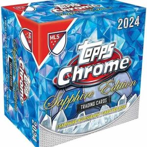 2024 Topps MLS Chrome Soccer Sapphire Edition Box
